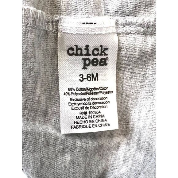 Chick‎ Pea Safari Animals Shorts Outfit Gray Black 3-6 months Baby Infant Boy - Picture 5 of 9